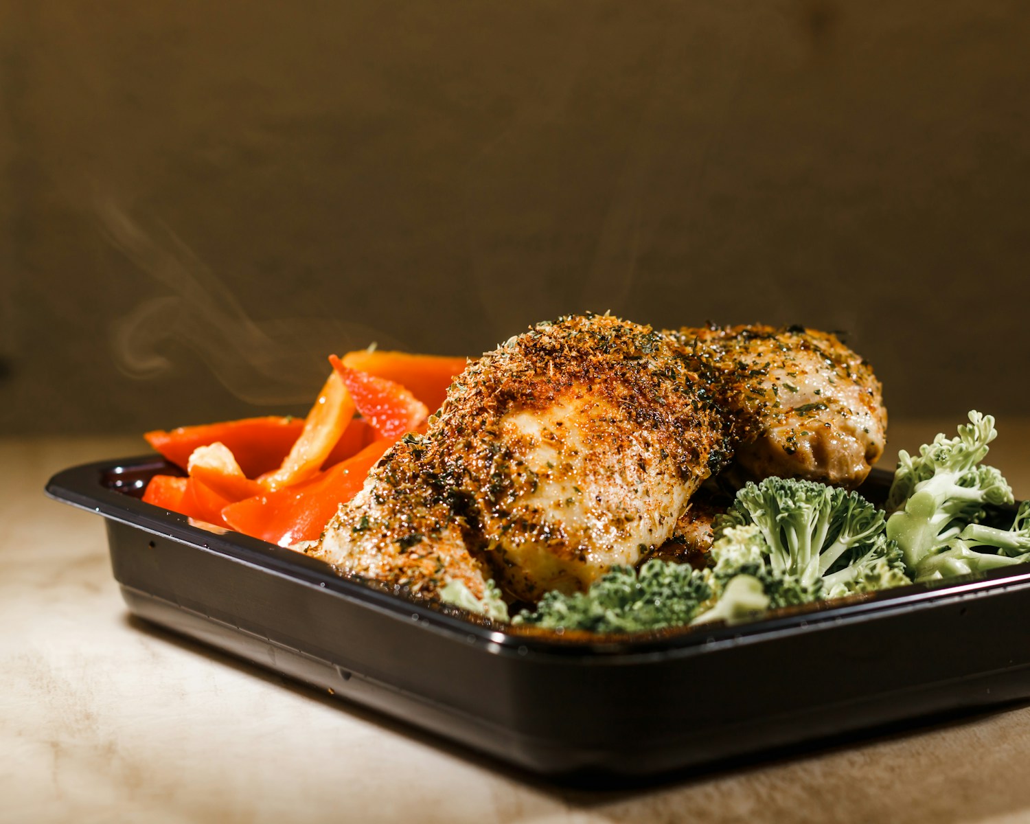 a close up of a plate of food with broccoli