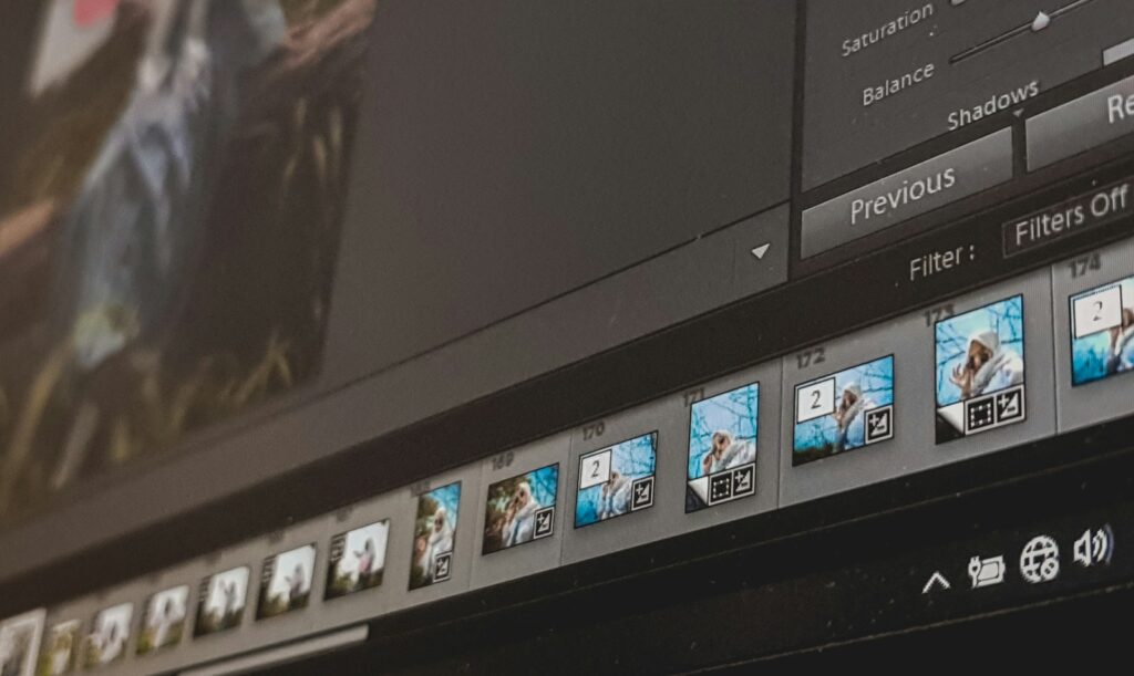 black laptop computer turned on displaying facebook