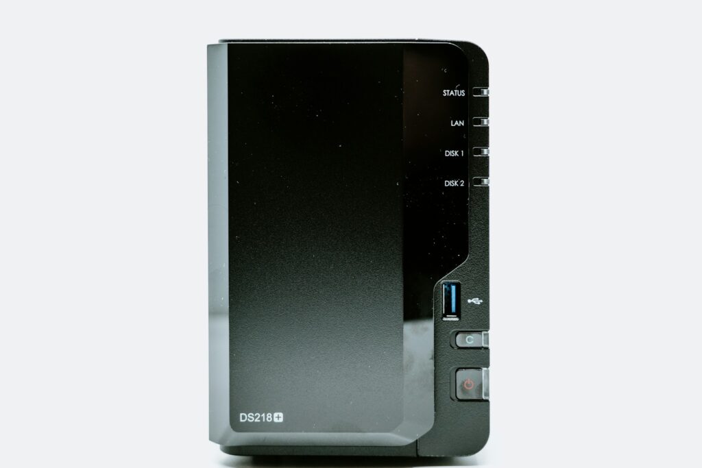 rectangular black cordless electronic device